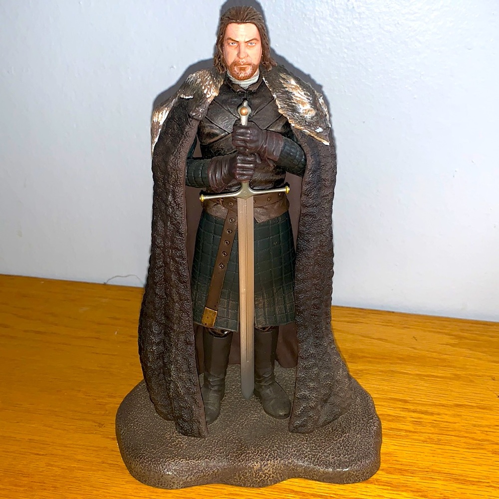 Rare Ned Stark from Game of Thrones 9" Figure by HBO Products